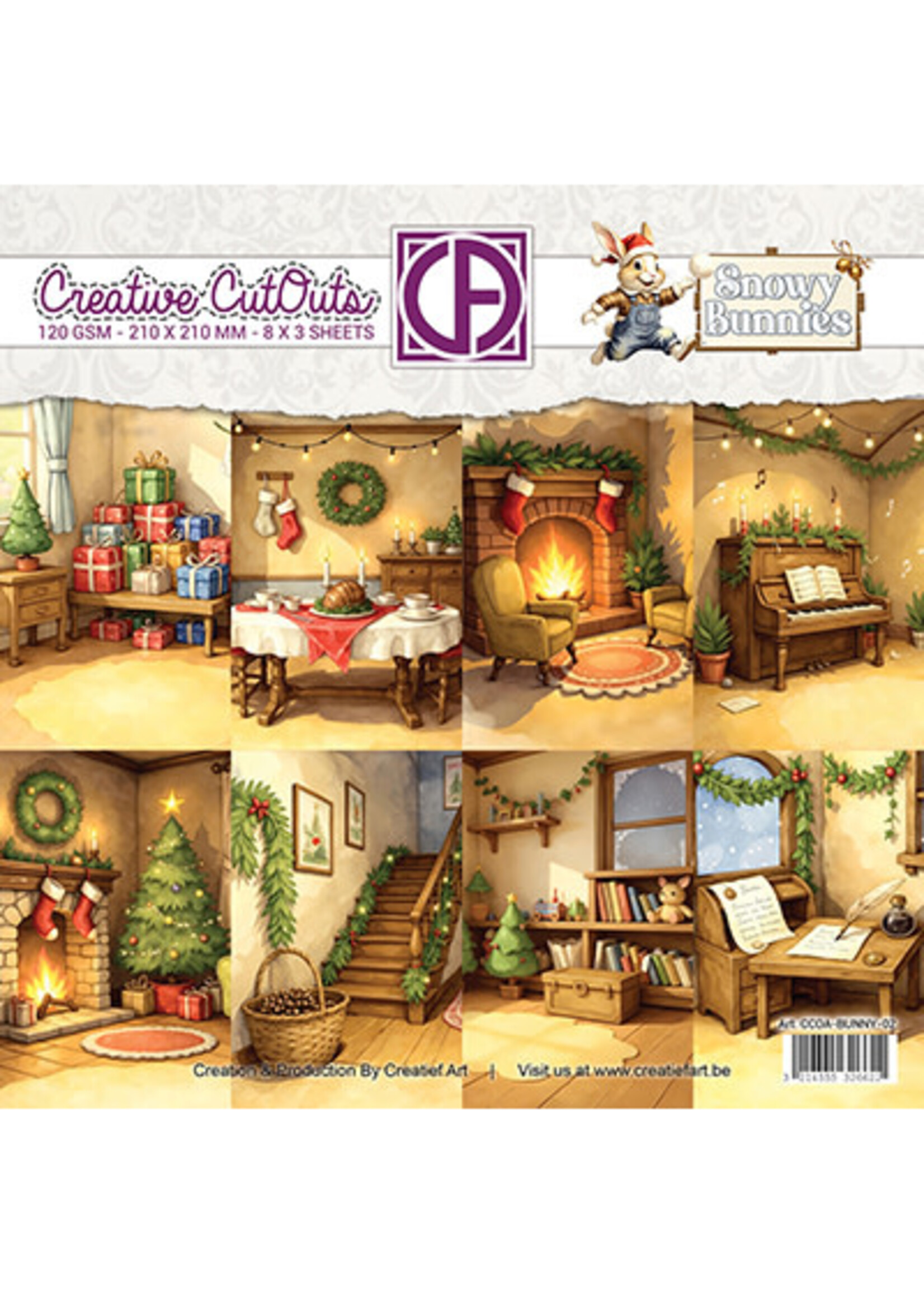 CCOA-BUNNY-02 - Snowy Bunnies 02