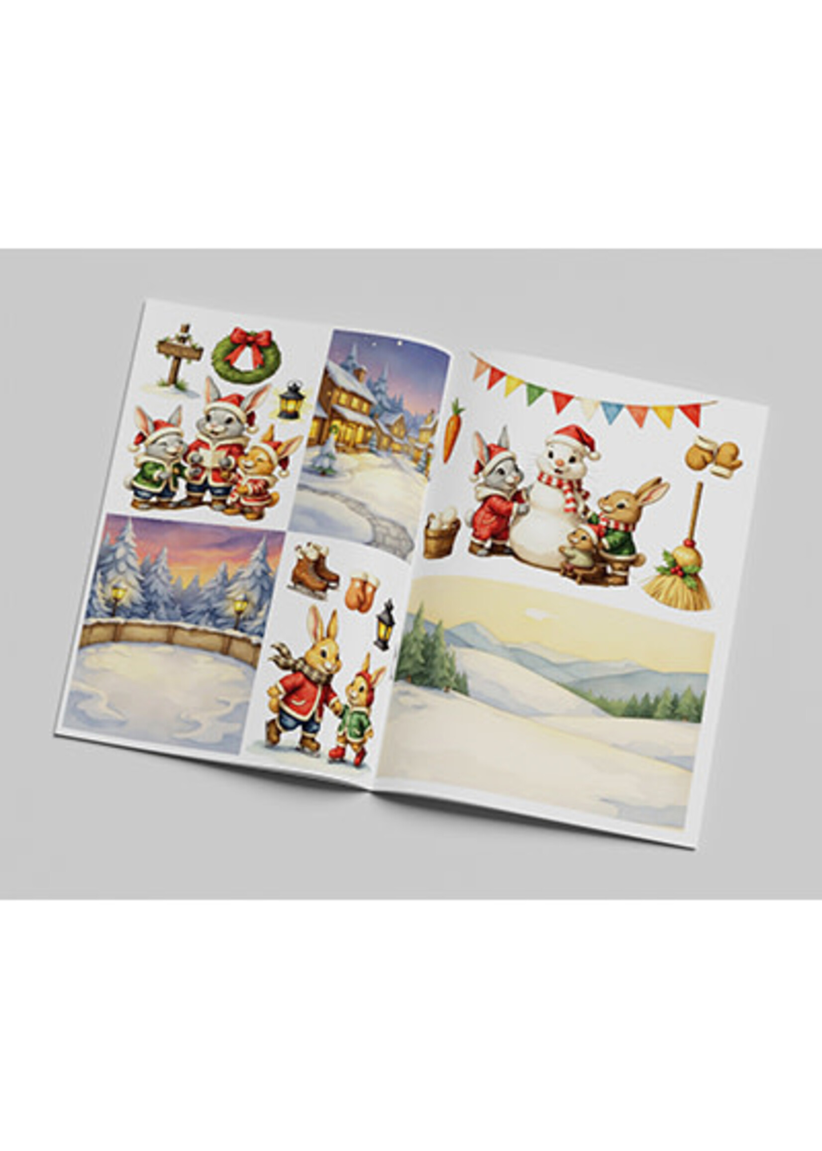 CCOBOEK-005 - Snowy Bunnies Boek