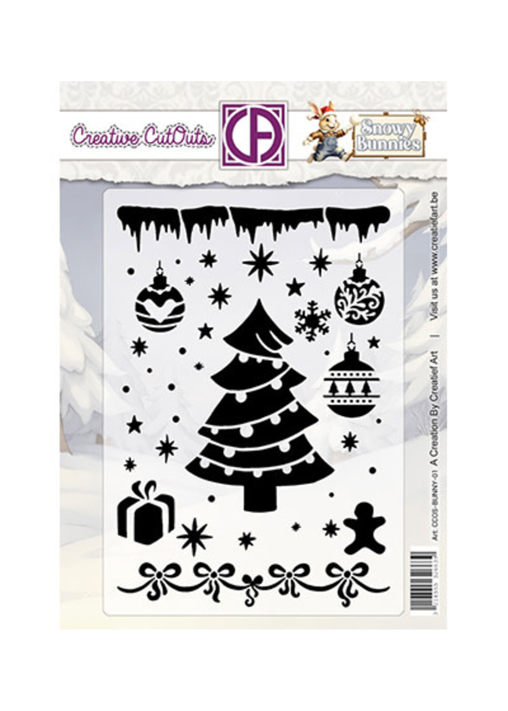 CCOS-BUNNY-01 - Bunnies Christmas Decoration