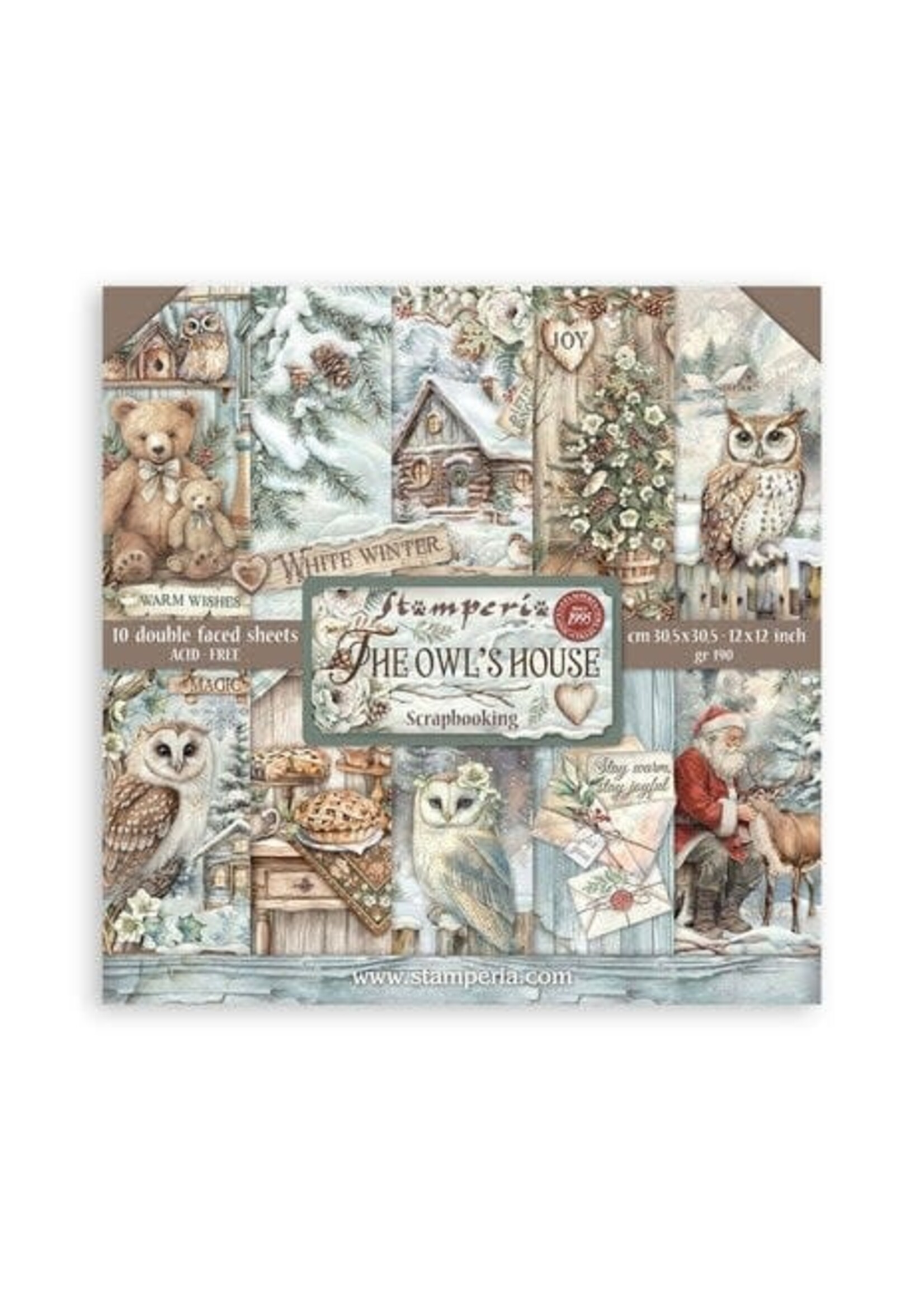 The Owl's House 12x12 Inch Paper Pack (SBBL174)