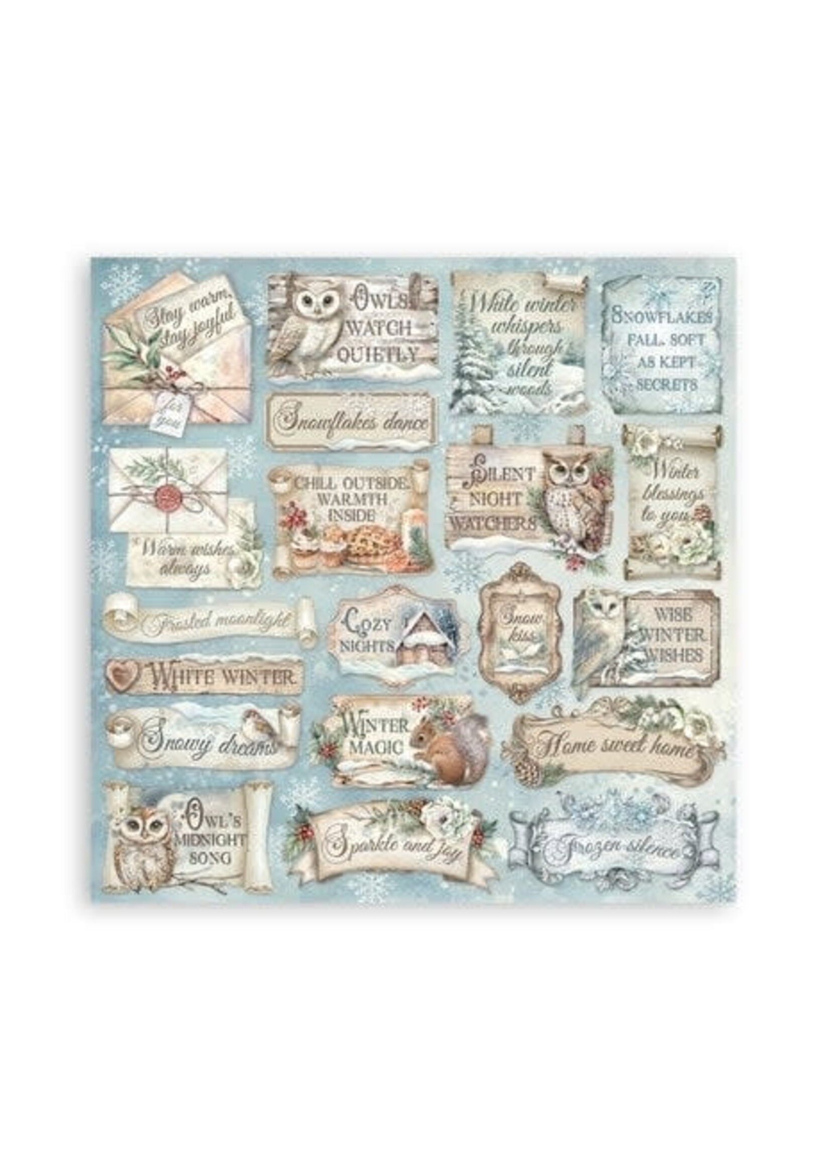The Owl's House 12x12 Inch Paper Pack (SBBL174)