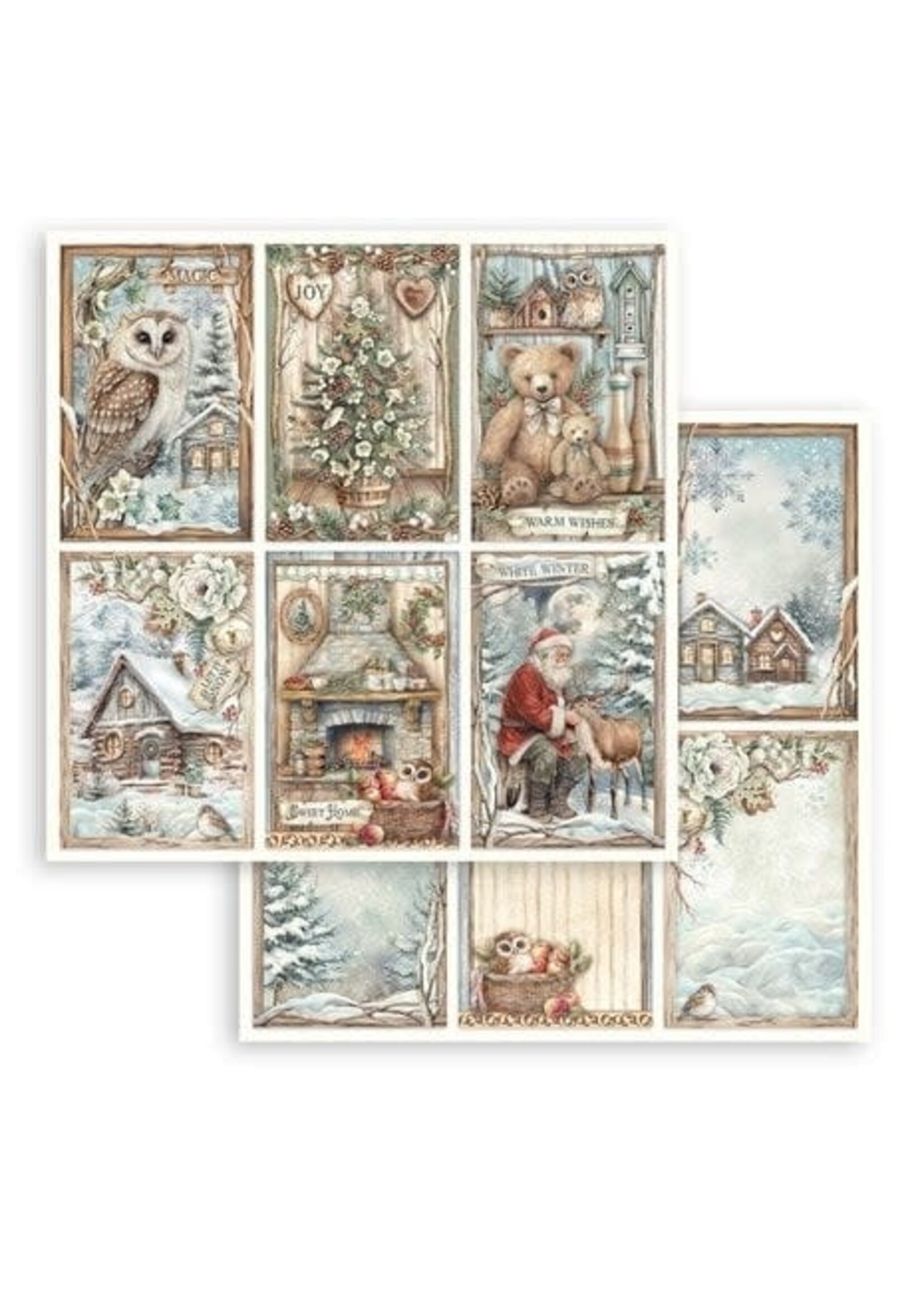 The Owl's House 12x12 Inch Paper Sheet 6 Cards (1 pcs) (SBB1089