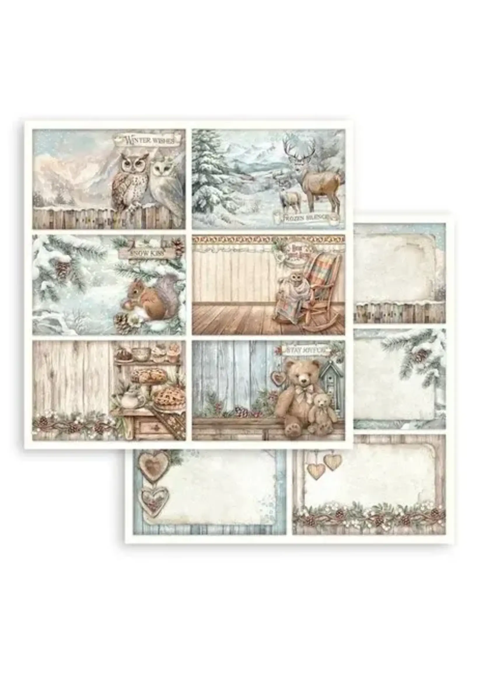 The Owl's House 12x12 Inch Paper Sheet 6 Postcards (10 pcs) (SBB1090)