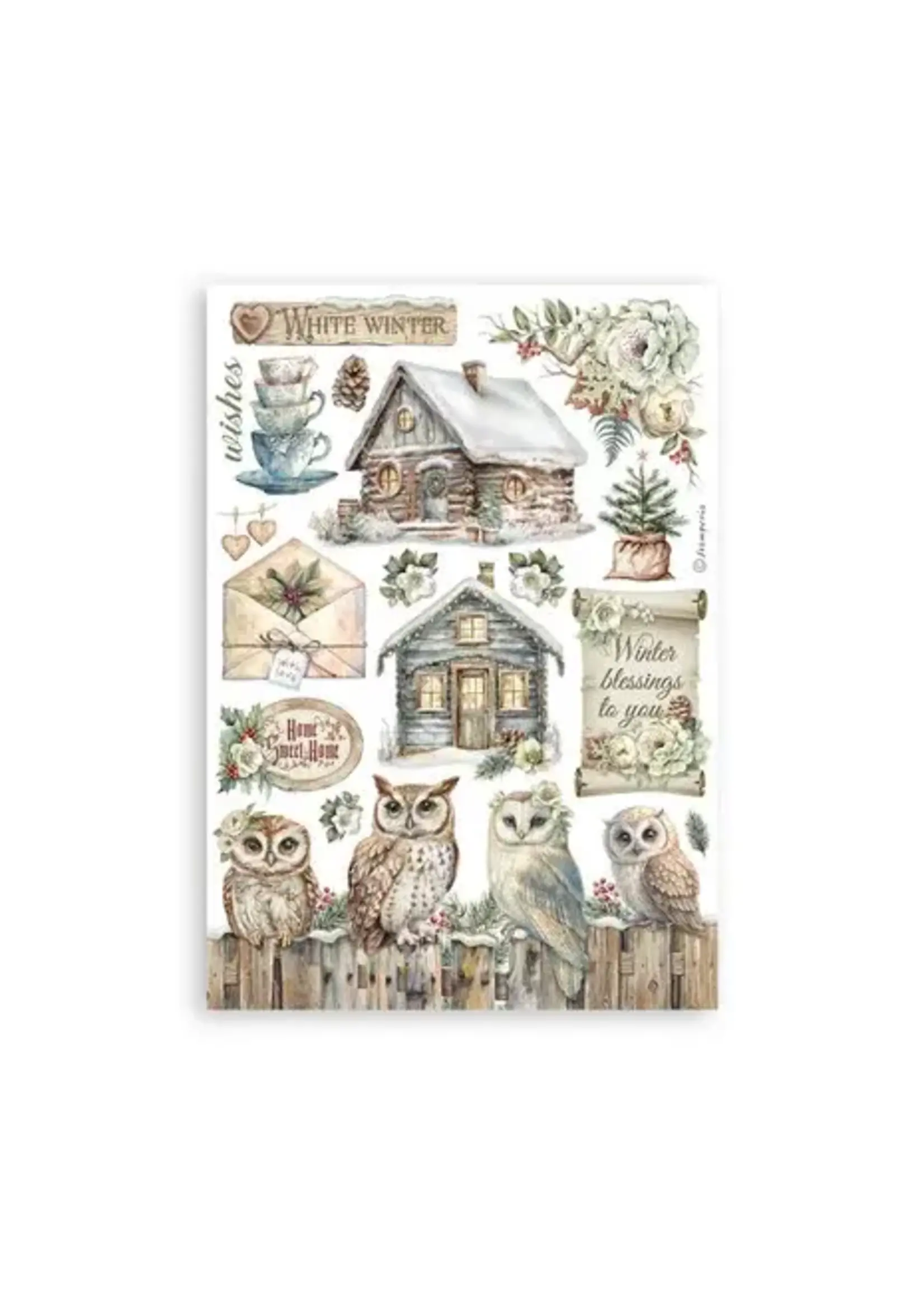 The Owl's House A5 Washi Pad (8pcs) (SBW23)