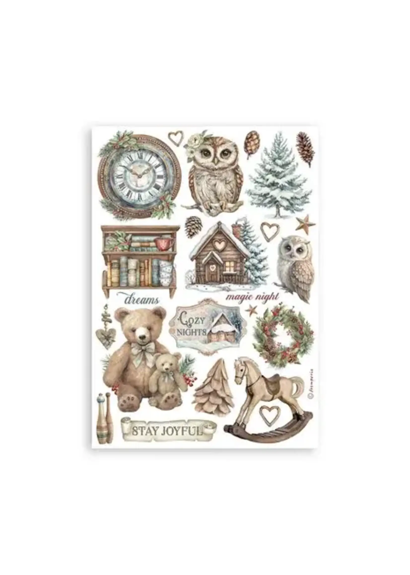 The Owl's House A5 Washi Pad (8pcs) (SBW23)