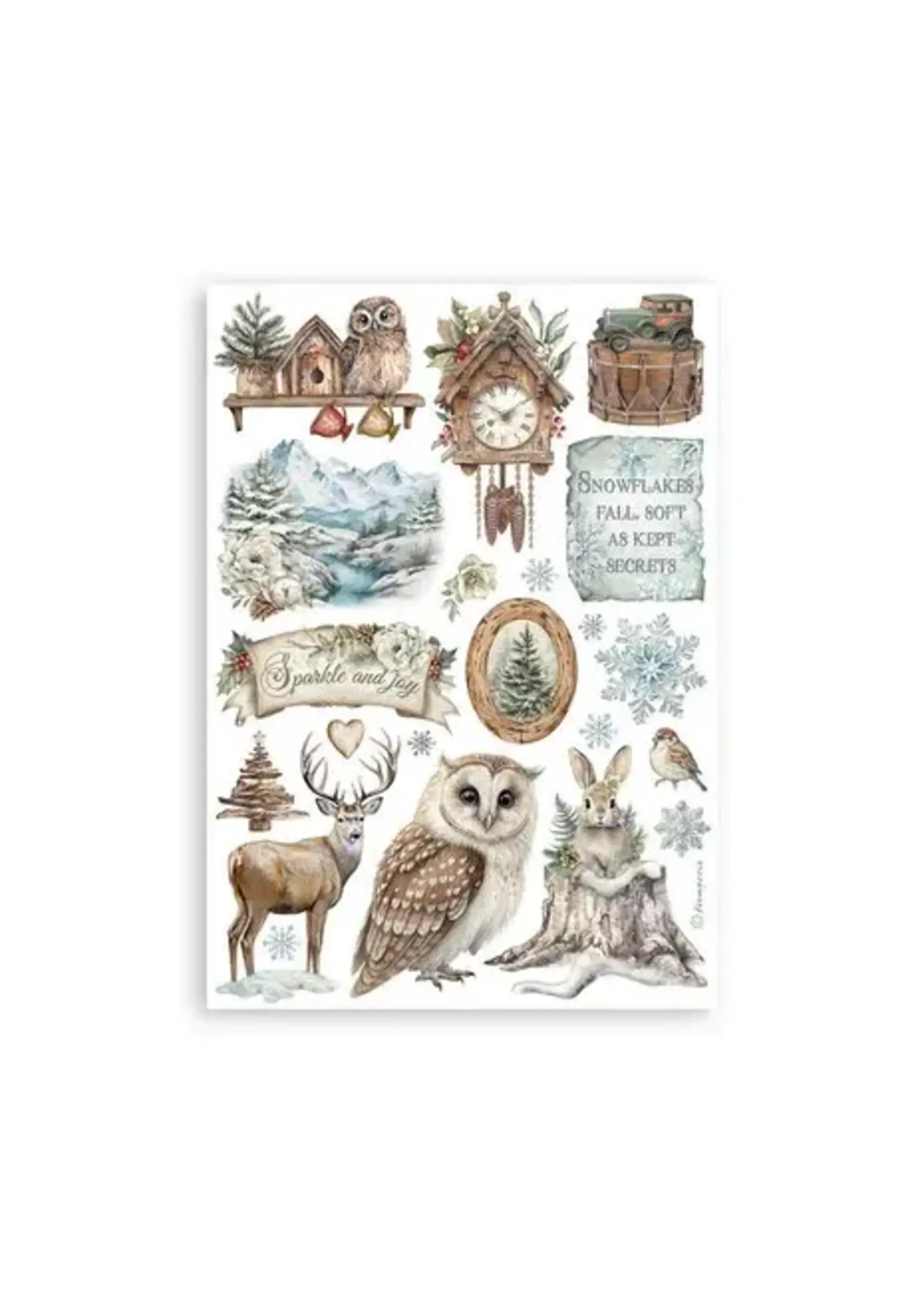 The Owl's House A5 Washi Pad (8pcs) (SBW23)