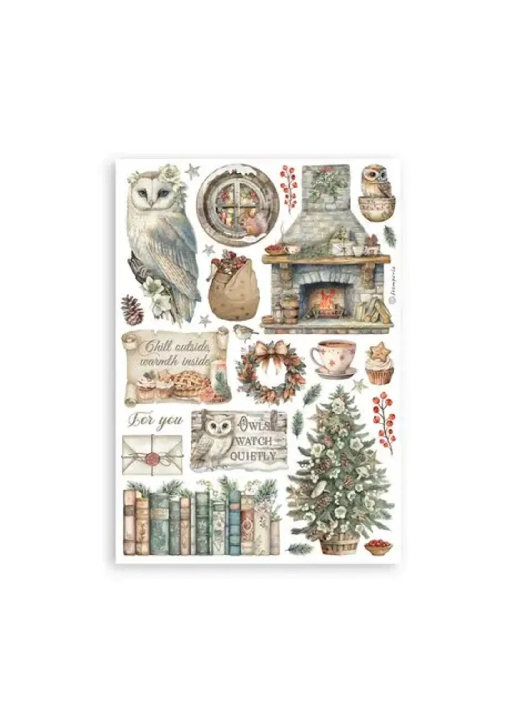 The Owl's House A5 Washi Pad (8pcs) (SBW23)