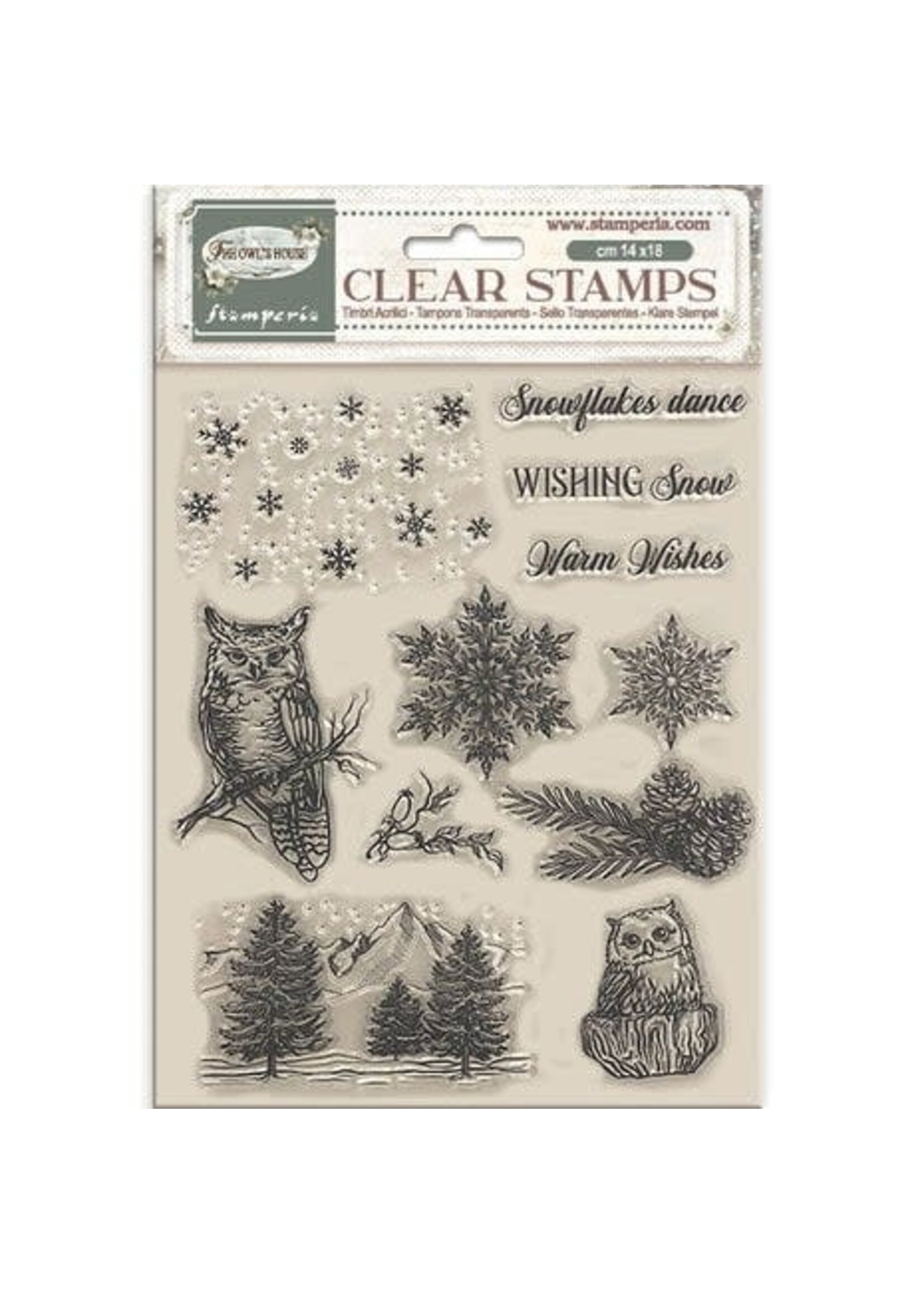 The Owl's House Clear Stamp (WTK224)