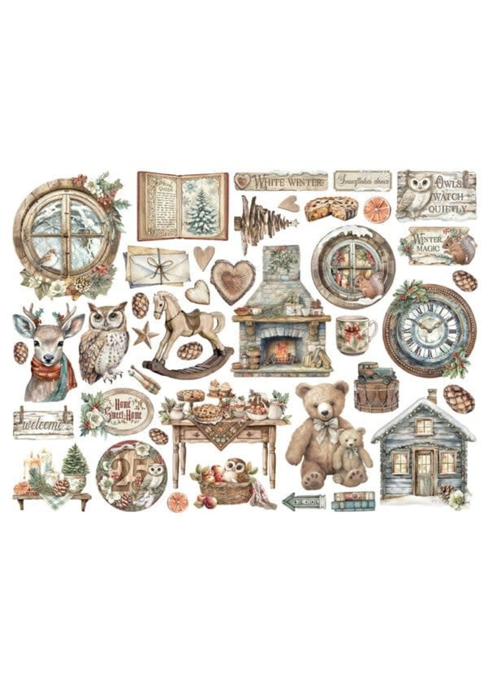The Owl's House Die Cuts (41pcs) (DFLDC119)