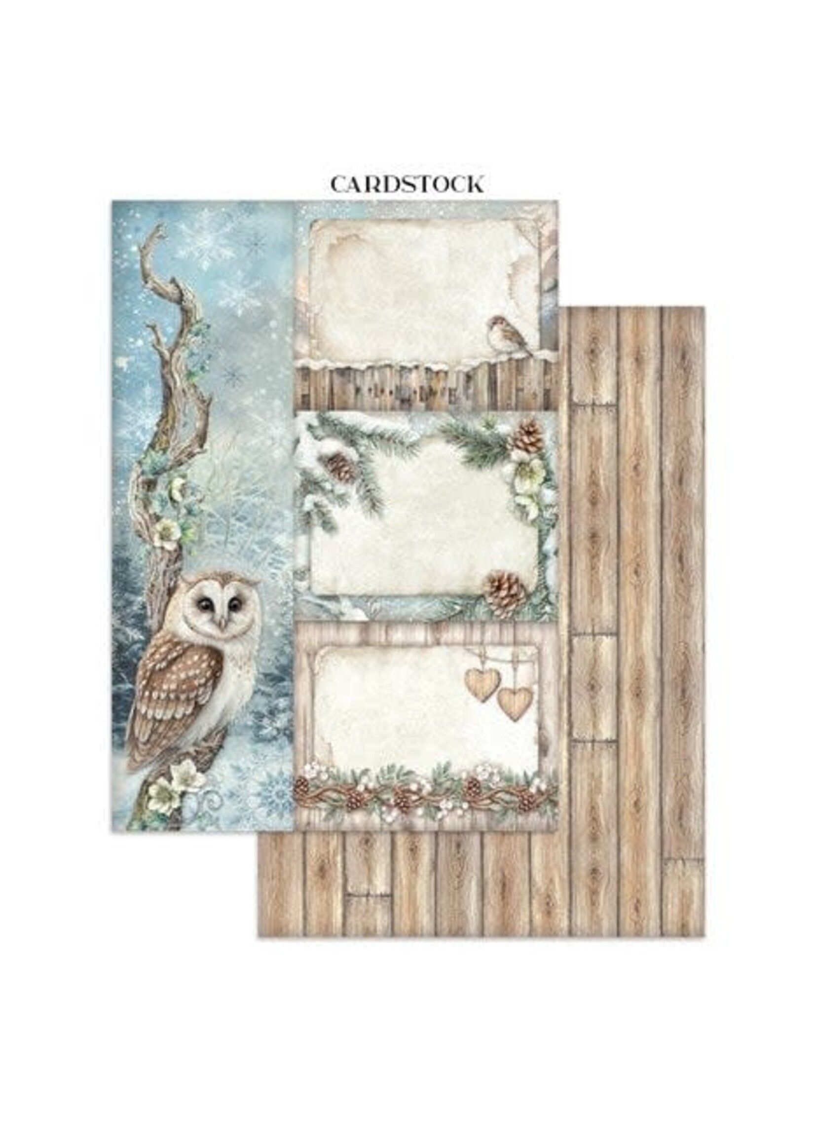 The Owl's House Junk Journal Backgrounds, Stickers, Cut-Outs (SBJK02)