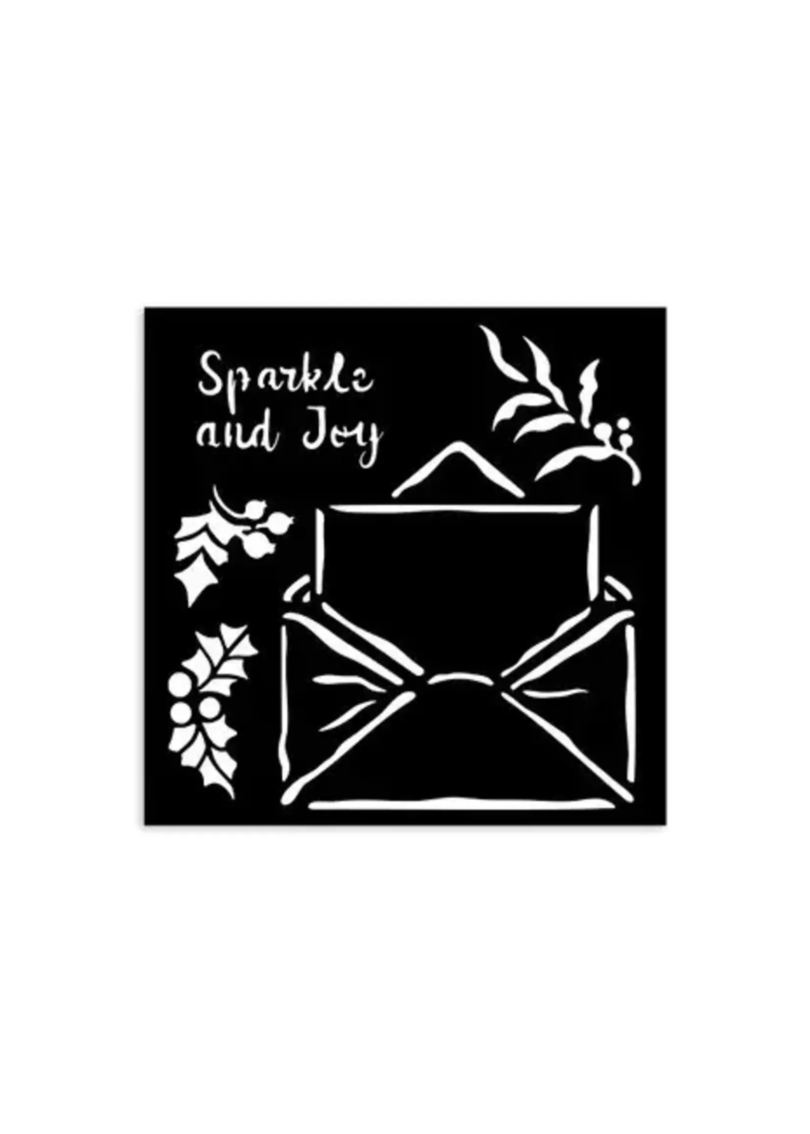 The Owl's House Thick Stencil 12x12cm Letter (KSTDS53)