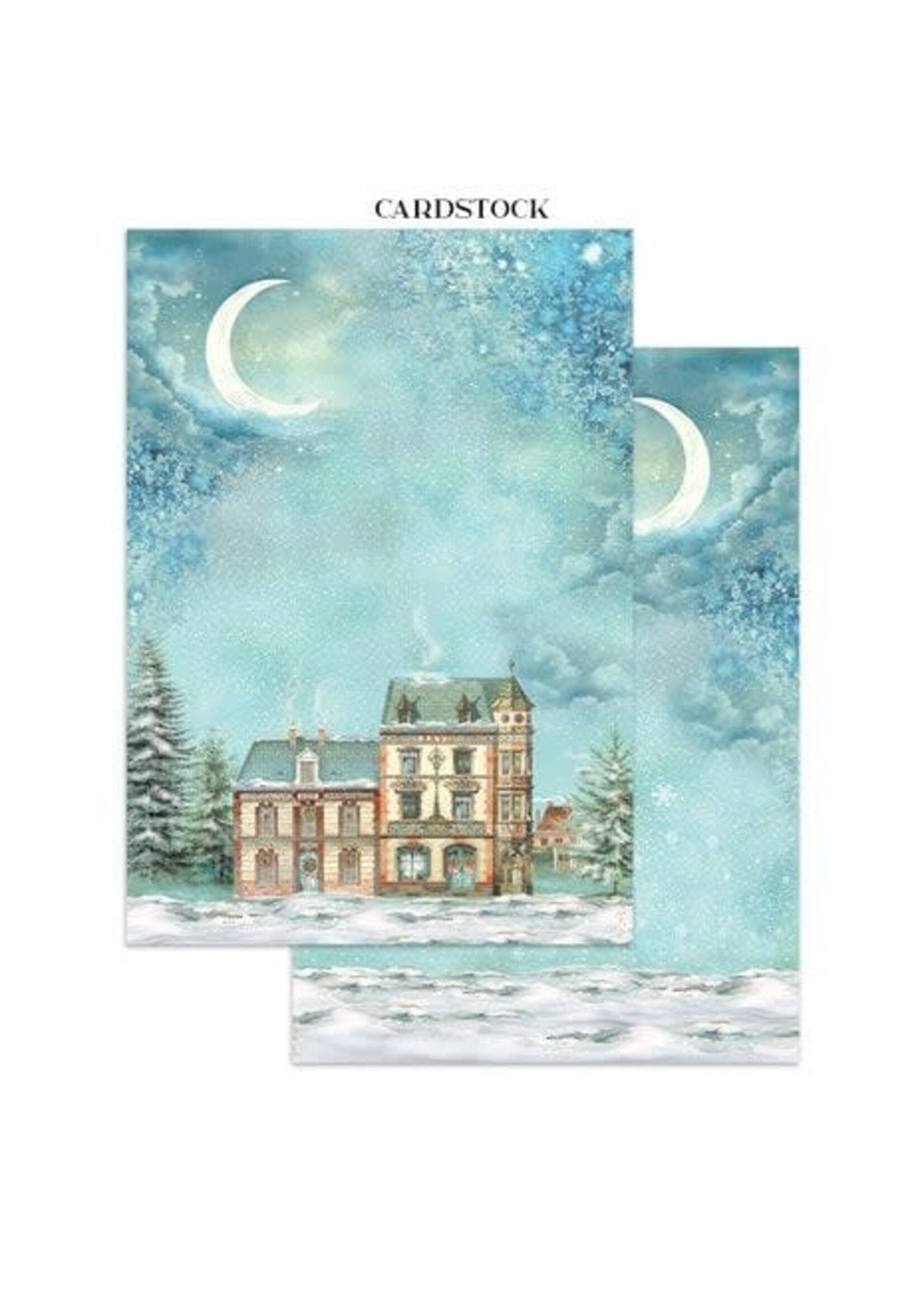 Alice in Christmas Junk Journal Backgrounds, Stickers, Cut-Outs (SBJK03)