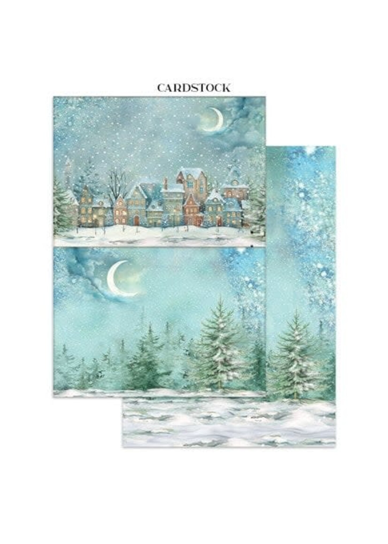 Alice in Christmas Junk Journal Backgrounds, Stickers, Cut-Outs (SBJK03)