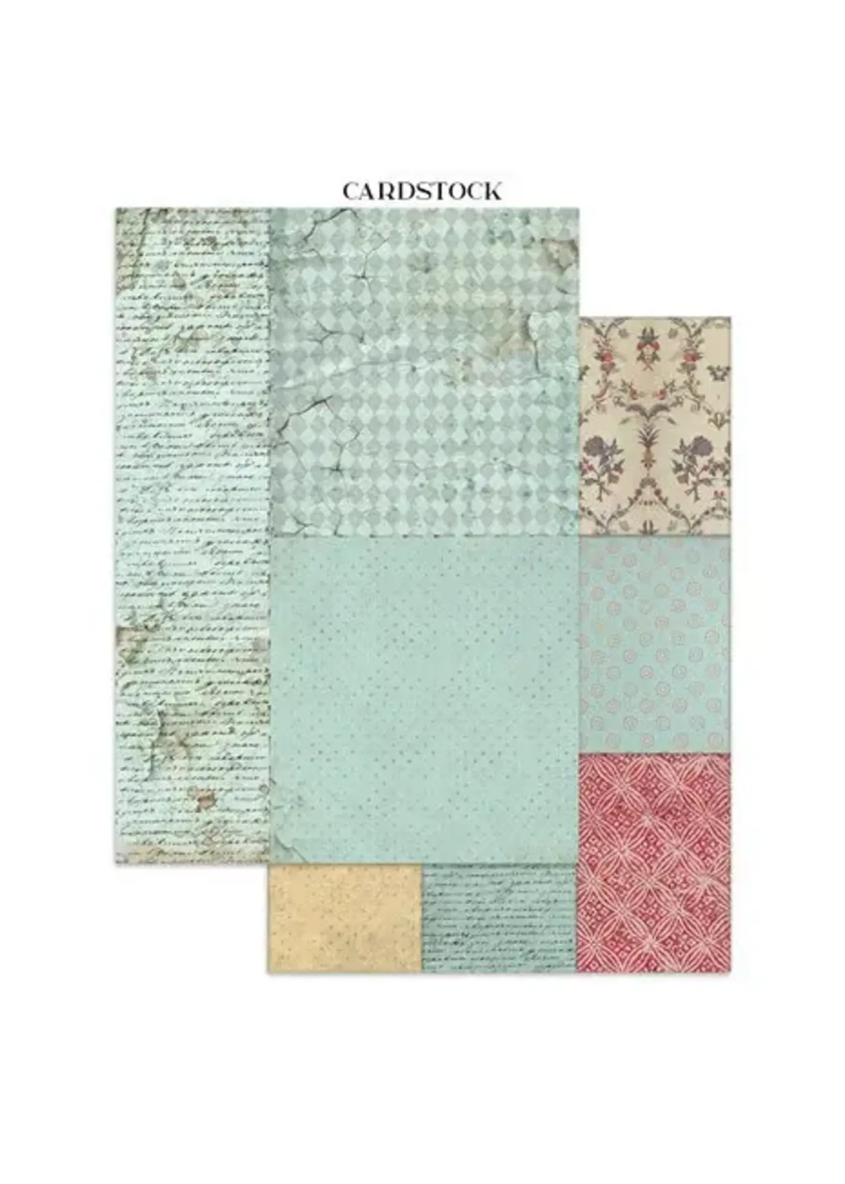 Alice in Christmas Junk Journal Backgrounds, Stickers, Cut-Outs (SBJK03)