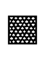 Alice in Christmas Thick Stencil 12x12cm Poker Cards (KSTDS55)