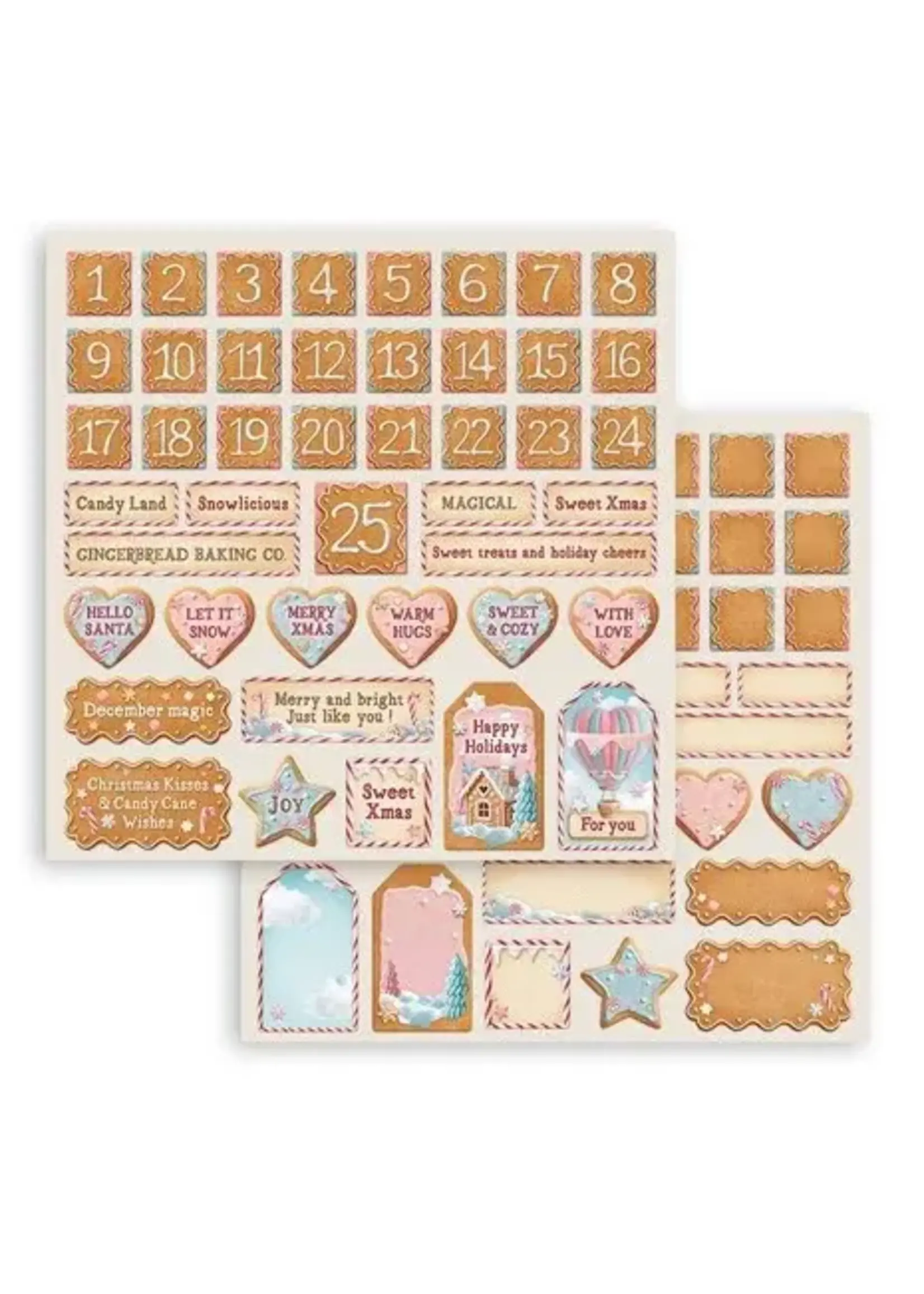 Candy Christmas 12x12 Inch Paper Pack (SBBL173)