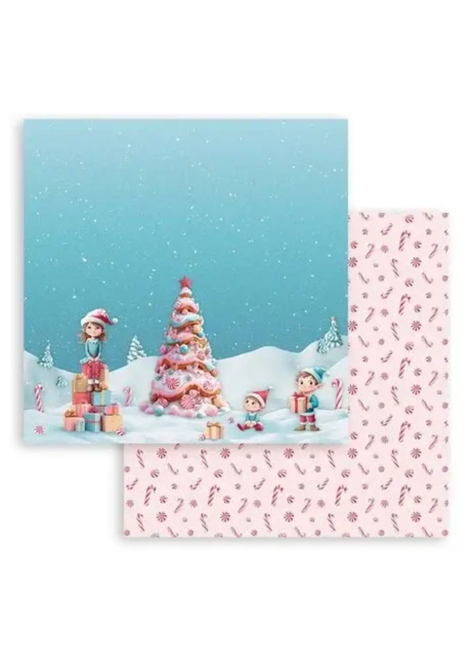 Candy Christmas 12x12 Inch Paper Pack (SBBL173)