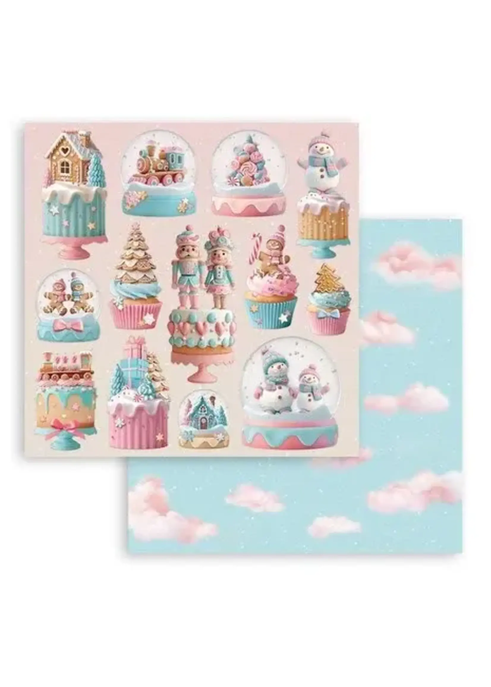 Candy Christmas 12x12 Inch Paper Pack Maxi (Single Face) (SBBXLB27)
