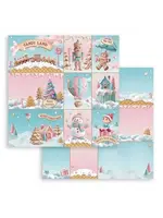 Candy Christmas 12x12 Inch Paper Sheet Cards (1 pcs) (SBB1083)