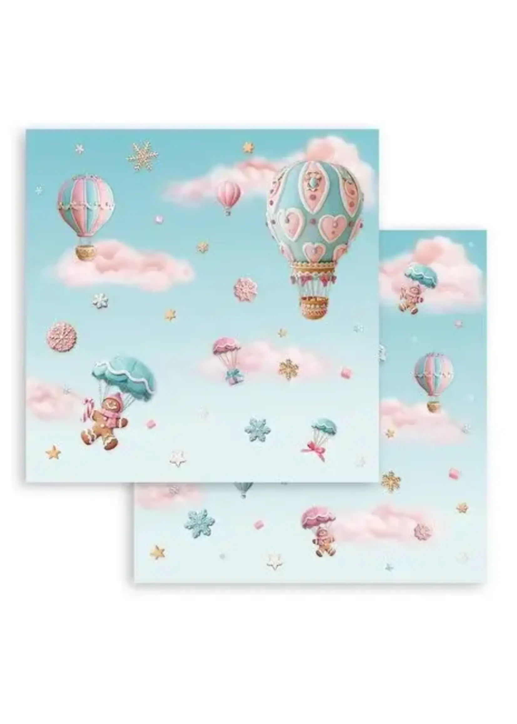 Candy Christmas 8x8 Inch Paper Pack (SBBS129)