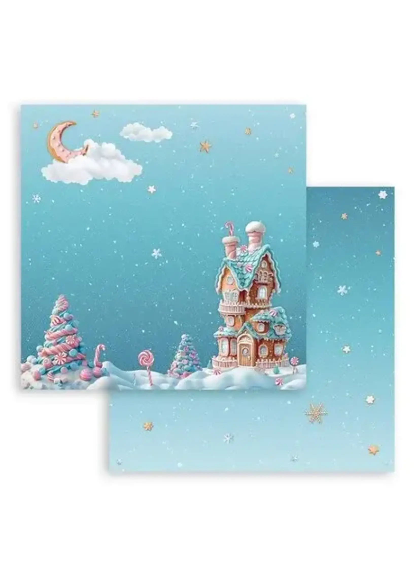 Candy Christmas 8x8 Inch Paper Pack Maxi (Single Face) (SBBSXB15)