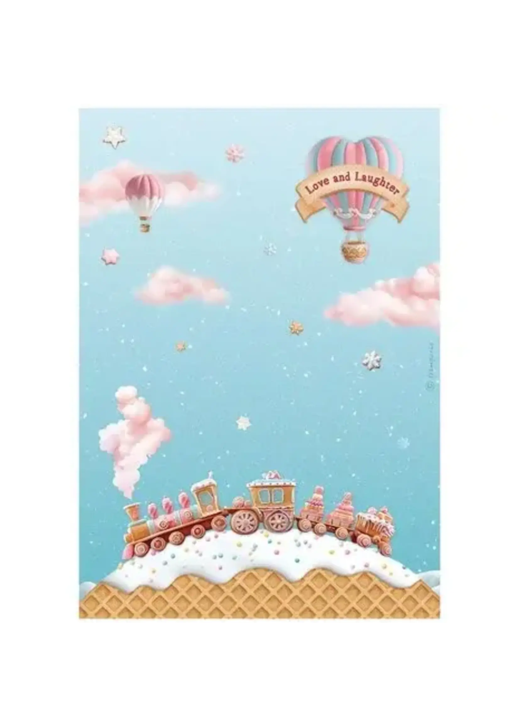 Candy Christmas A4 Rice Paper Selection (6pcs) (DFSA4XCD