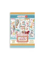 Candy Christmas A5 Washi Pad (8pcs) (SBW22