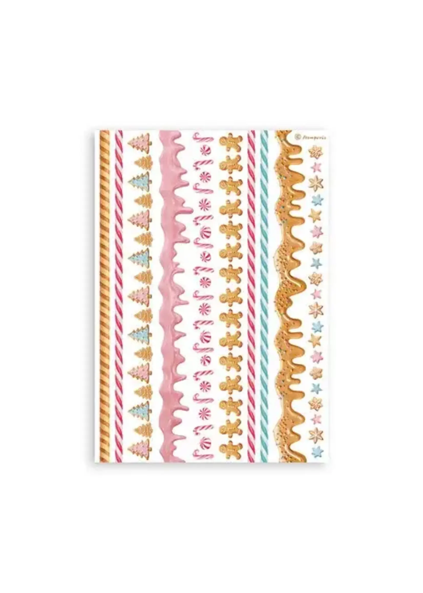 Candy Christmas A5 Washi Pad (8pcs) (SBW22