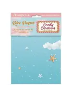 Candy Christmas A6 Rice Paper Backgrounds (8pcs) (DFSAK6043)