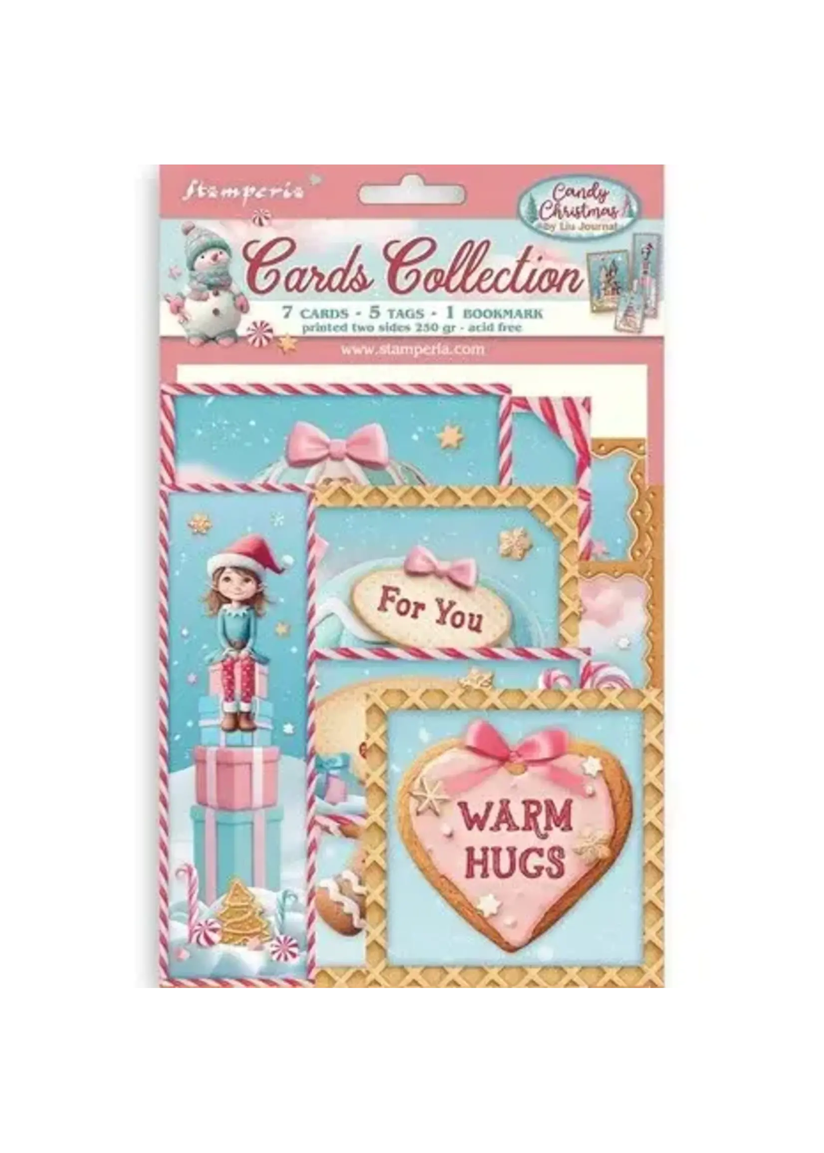 Candy Christmas Cards Collection (SBCARD32)