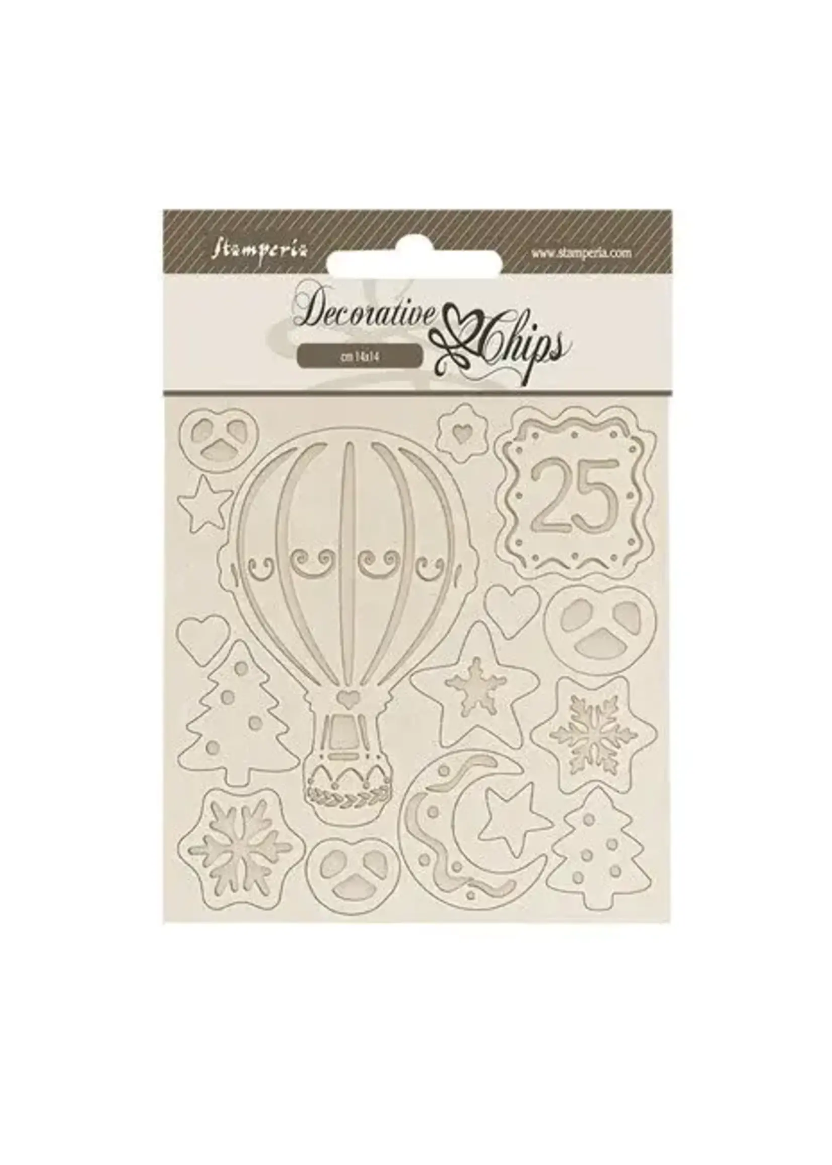 Candy Christmas Decorative Chips Air Balloons (SCB271)