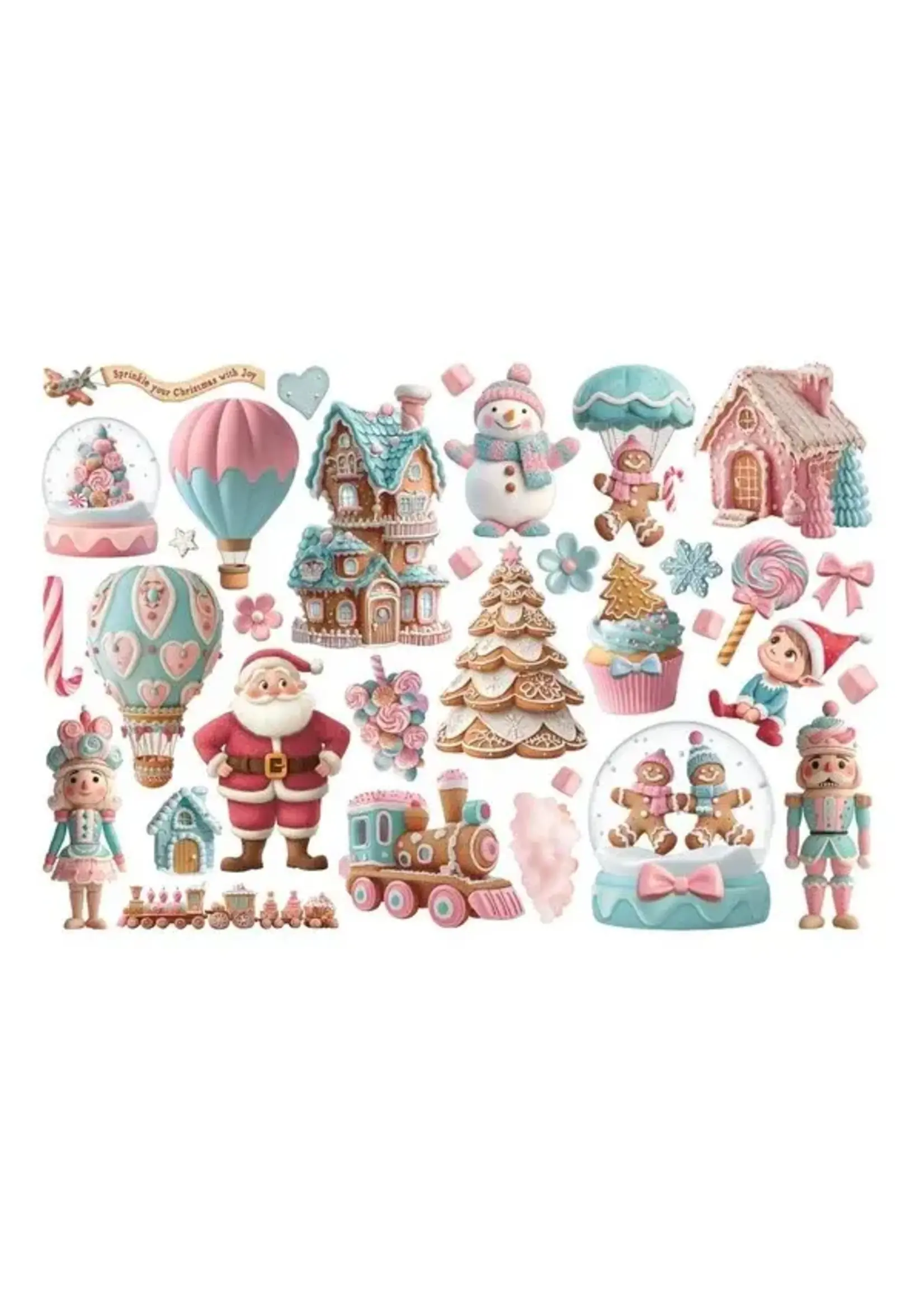 Candy Christmas Ephemera (32pcs) (DFLCT66)
