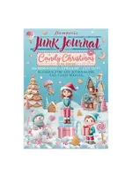Candy Christmas Junk Journal Backgrounds, Stickers, Cut-Outs (SBJK01)