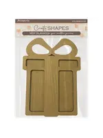 Candy Christmas MDF Crafty Shapes Blanks Gift (2pcs) (KLSM60)