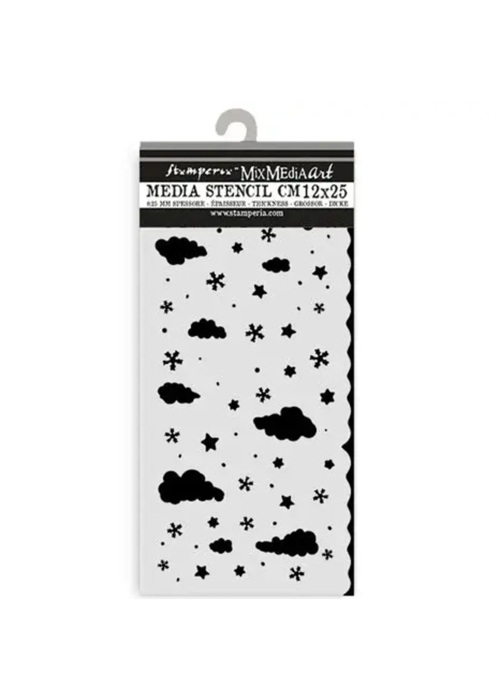 Candy Christmas Stencil Assortment (7pcs) (KSTDX04)