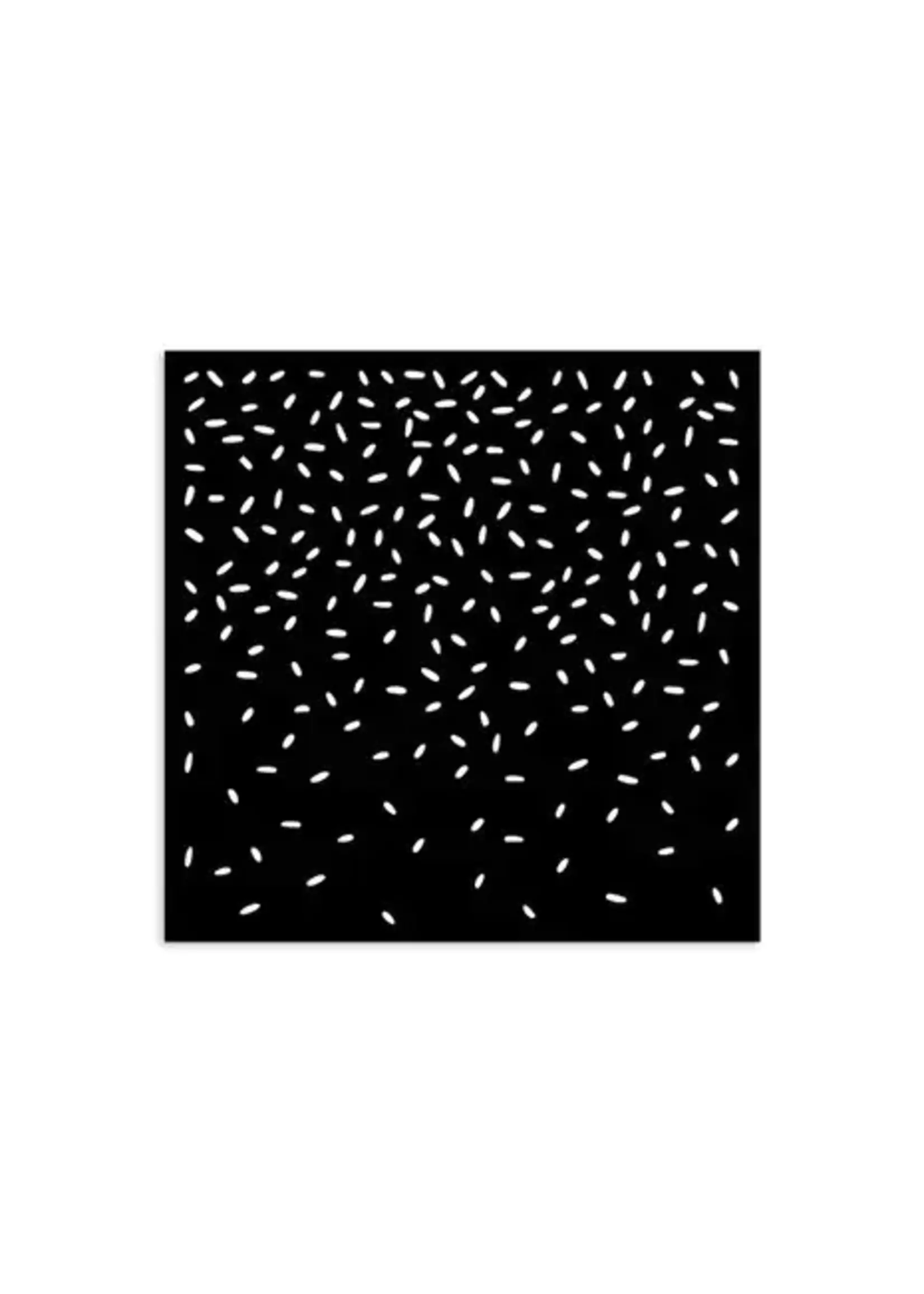 Candy Christmas Thick Stencil 12x12cm Drippling with Sugar Sparkling (KSTDS51)