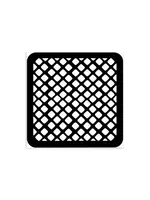 Candy Christmas Thick Stencil 12x12cm Waffle Attern (KSTDS50)