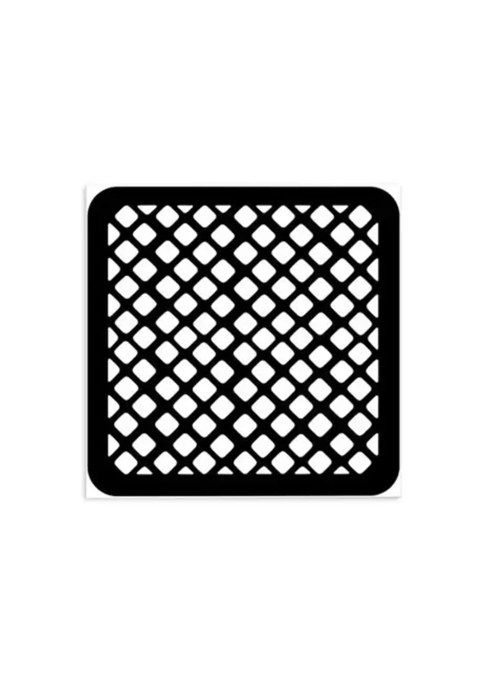 Candy Christmas Thick Stencil 12x12cm Waffle Attern (KSTDS50)