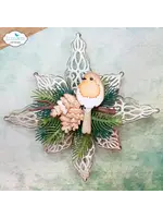 Feestelijke ster Papieren bloemenartikelnummer: 2273