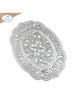 Feestelijk sierlijk frame Papier bloemenartikelnummer: 2274