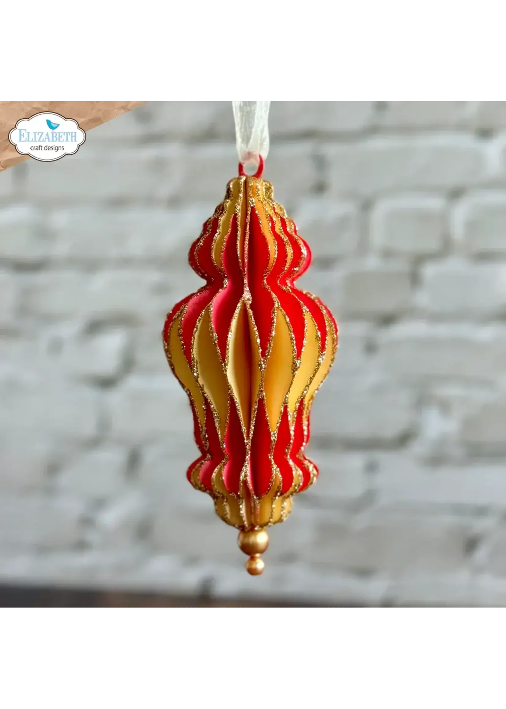 Feestelijke ornamenten Papieren bloemenartikelnummer: 2276