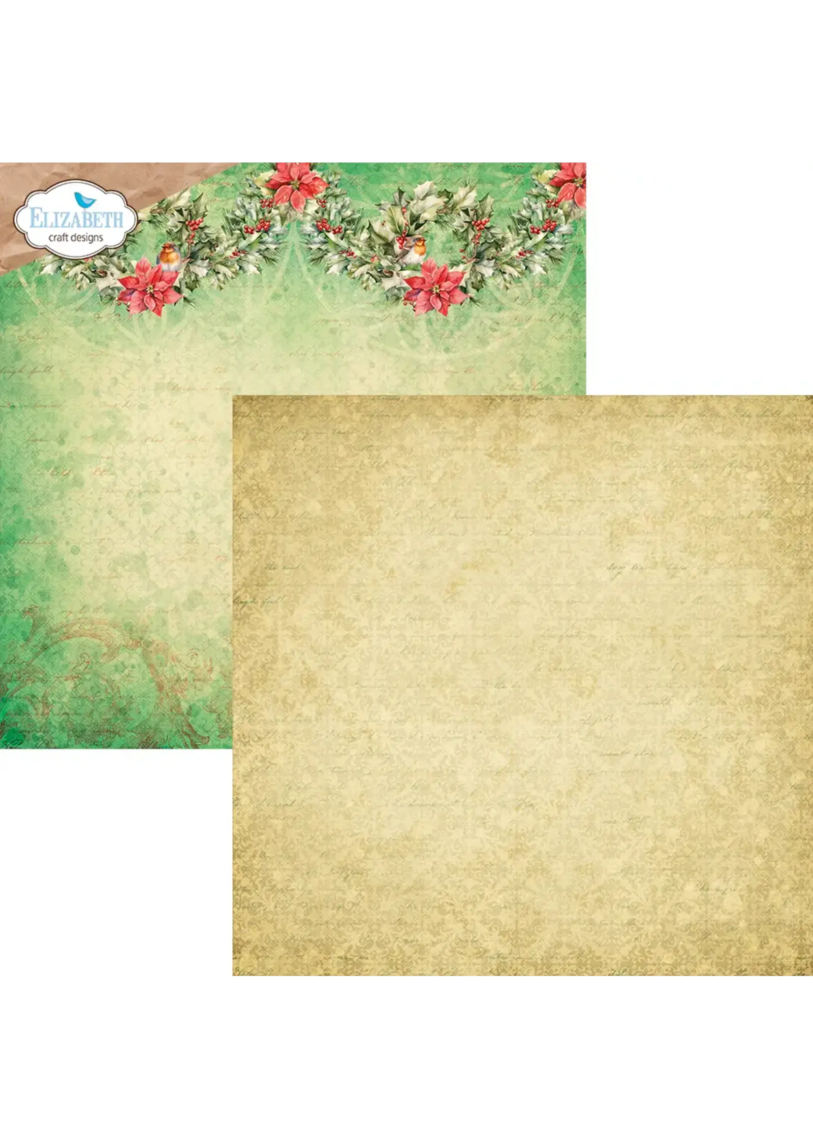 Festive Holly Pperset 30,5  x 30,5 cm/12 inch   Artikelnummer: C034