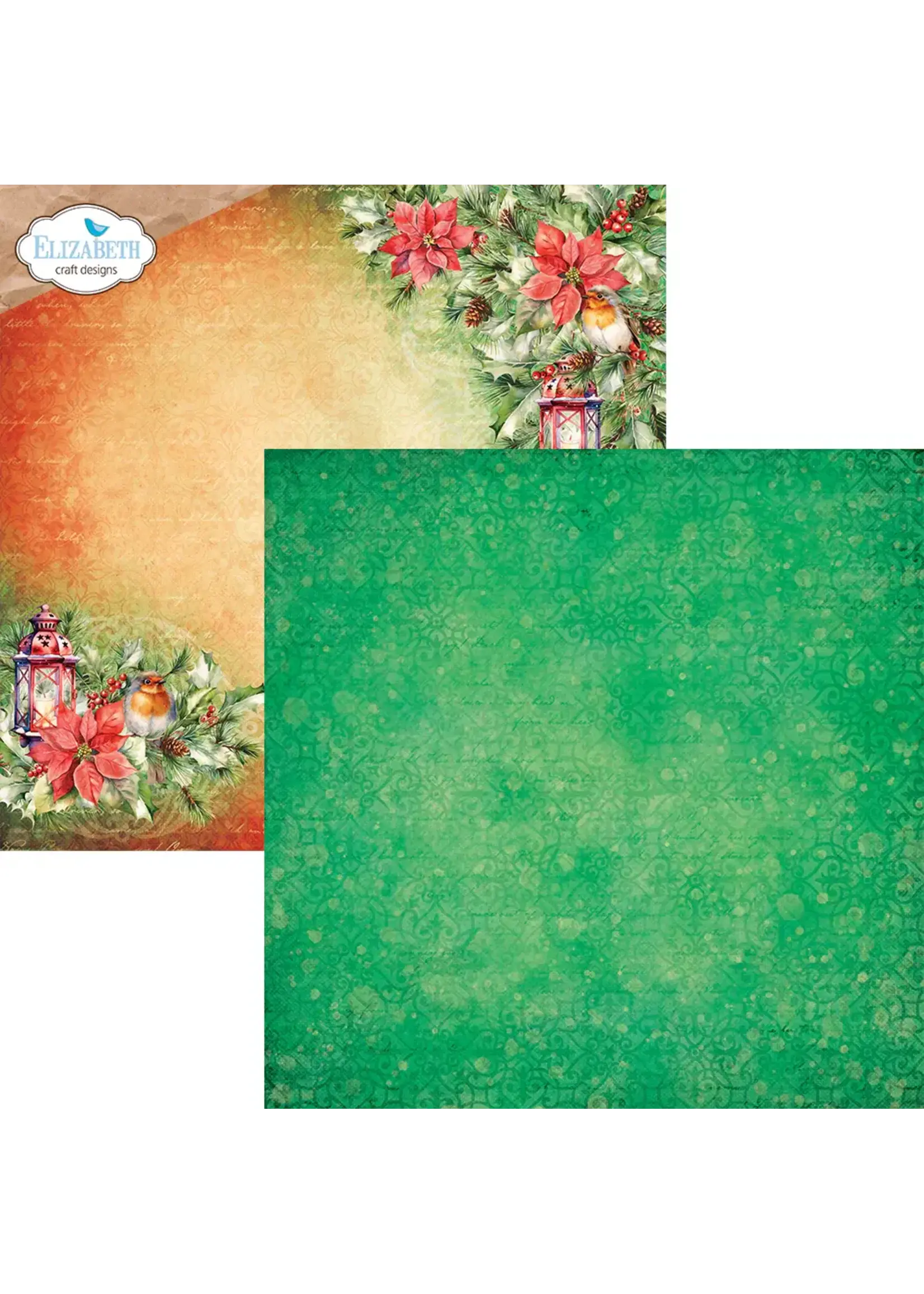 Festive Holly Pperset 30,5  x 30,5 cm/12 inch   Artikelnummer: C034