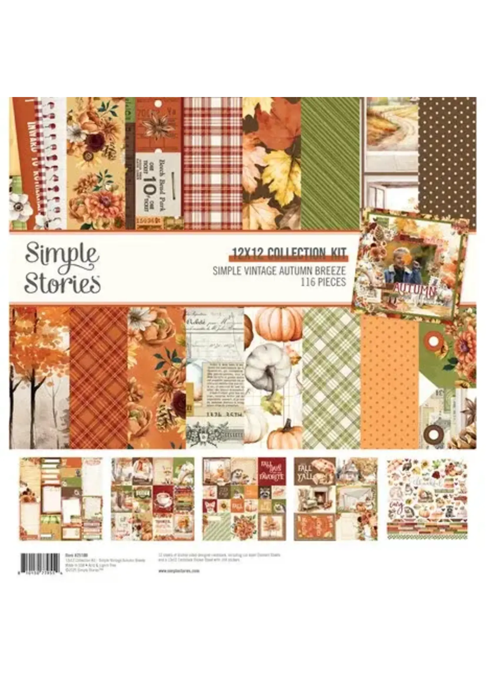 Simple Vintage Autumn Breeze Collection Kit (25100)