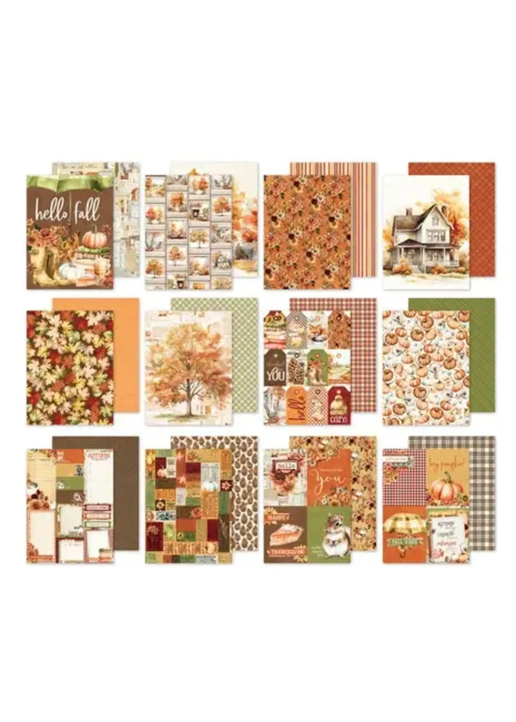 Simple Vintage Autumn Breeze 6x8 Inch Pad (25119)