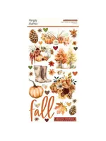 Simple Vintage Autumn Breeze 6x12 Inch Chipboard Stickers (25121)