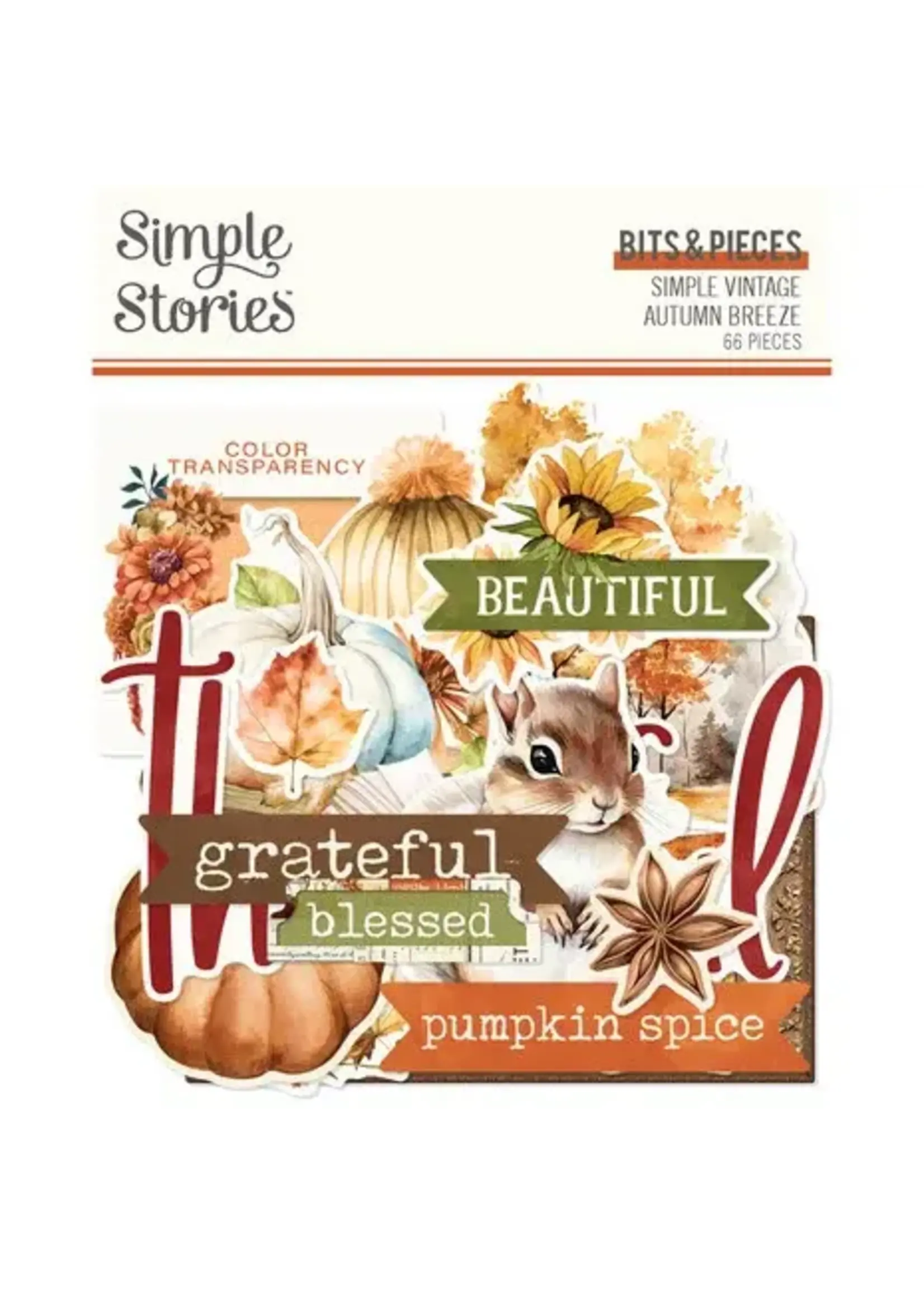 Simple Vintage Autumn Breeze Bits & Pieces (25122)