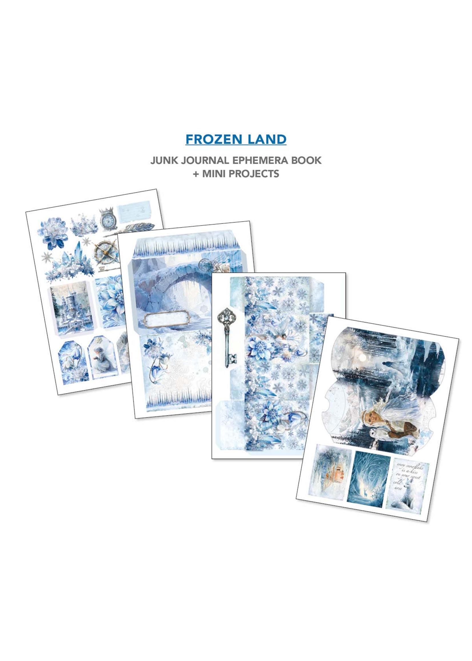 Ephemera Book Frozen Land A4 32/Pkg
