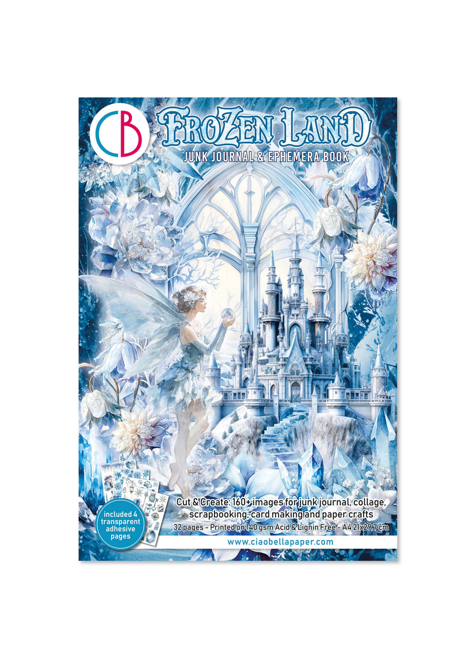 Ephemera Book Frozen Land A4 32/Pkg