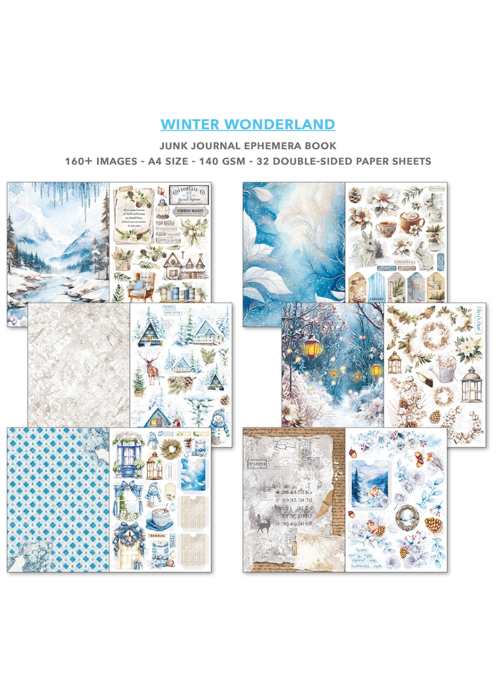 Winter Wonderland A4 32/Pkg